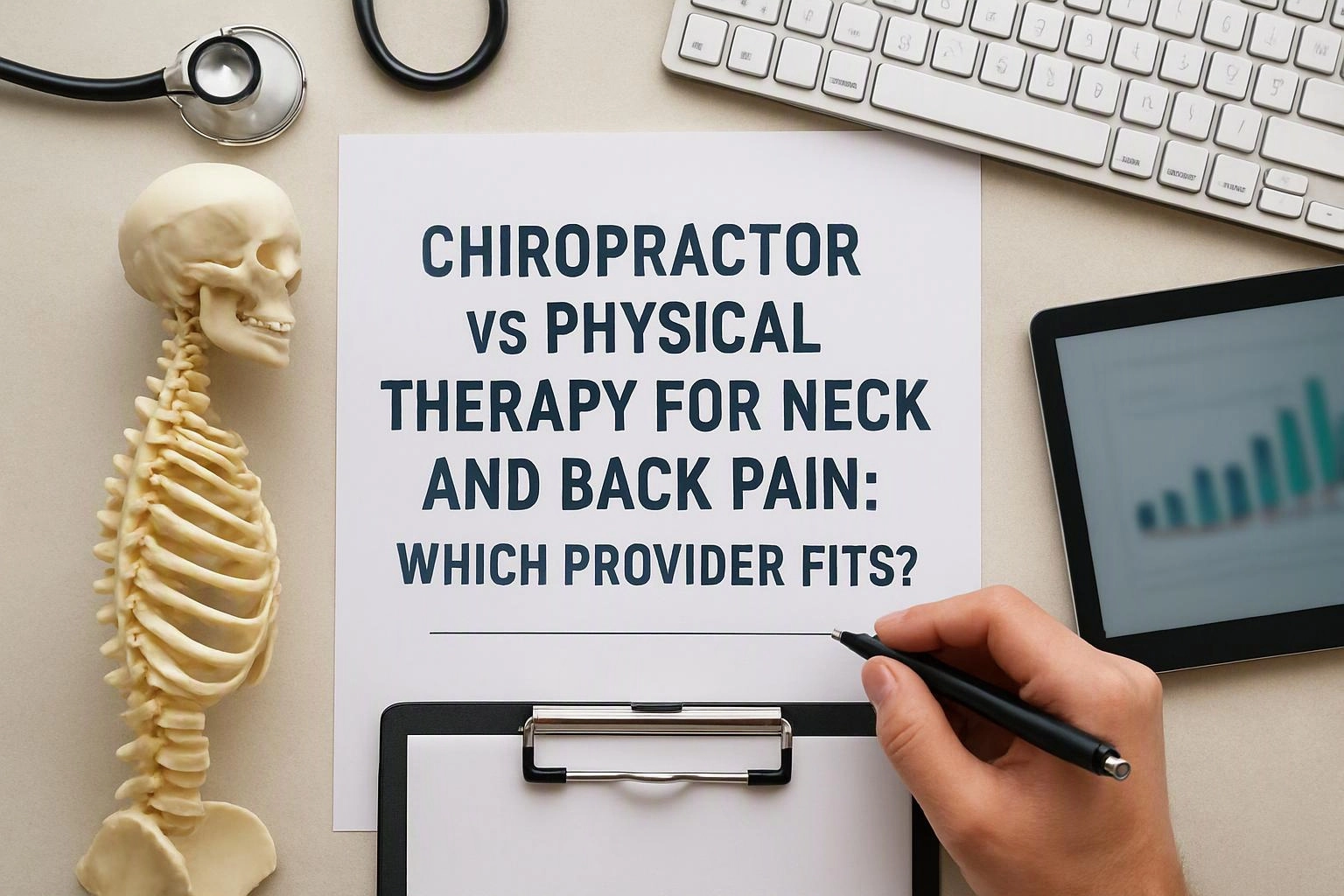 Chiropractor vs Physical Therapy for Neck and Back Pain: Which Provider Fits? McDonough, Georgia