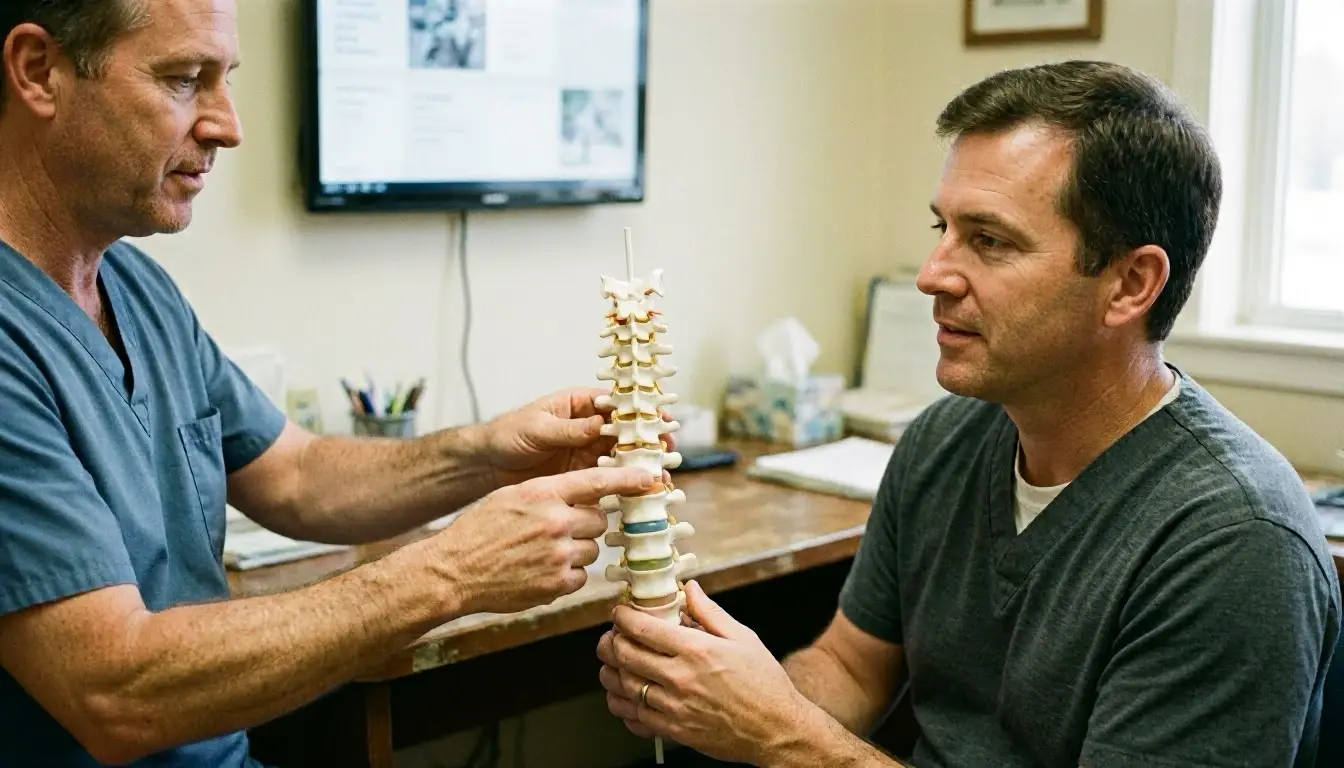How Disc Herniation applies to Chiropractor services in McDonough, United States—practical illustration