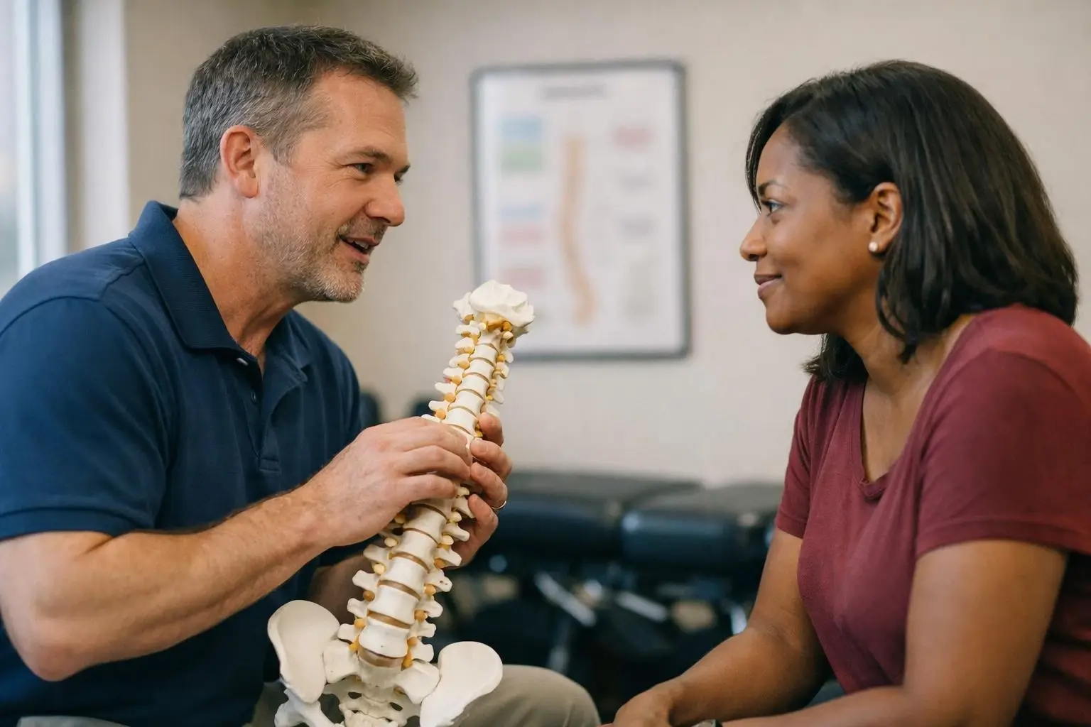 How Manual Therapy applies to Chiropractor services in McDonough, United States—practical illustration