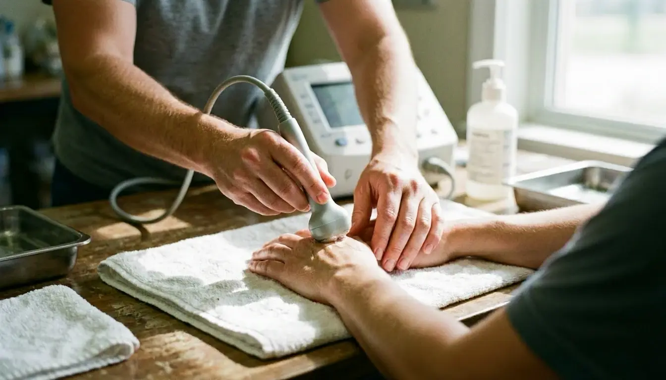 Therapeutic Ultrasound in Chiropractor: Therapeutic Ultrasound is a medical treatment that uses high-frequency sound waves...