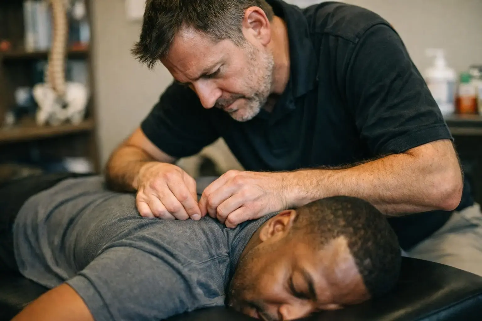 How Trigger Point Therapy applies to Chiropractor services in McDonough, United States—practical illustration