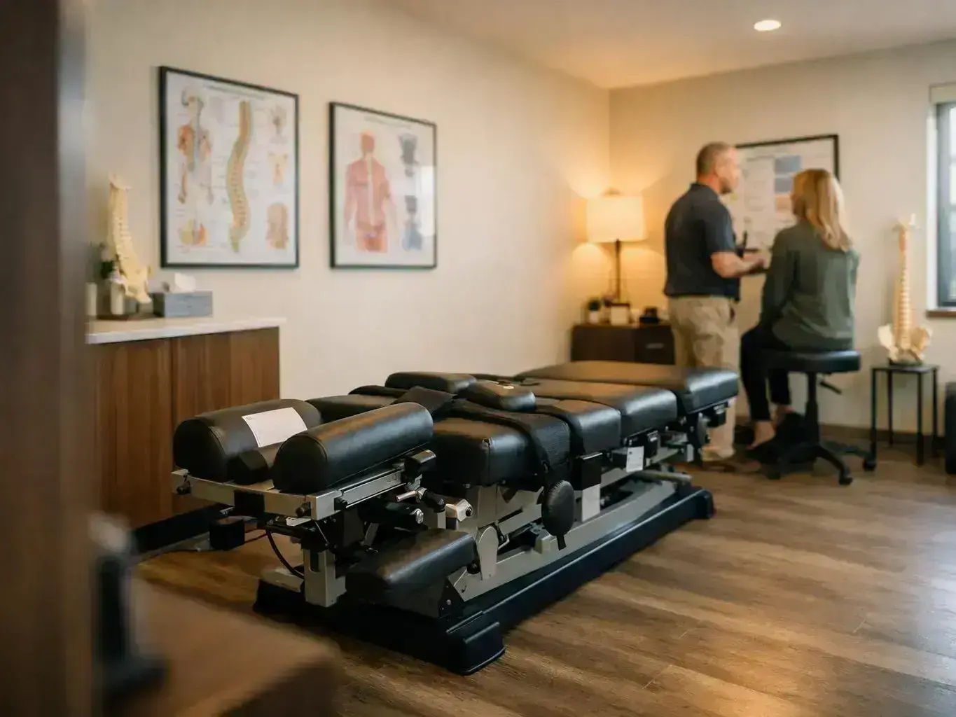 Chiropractor Panthersville, GA — in action