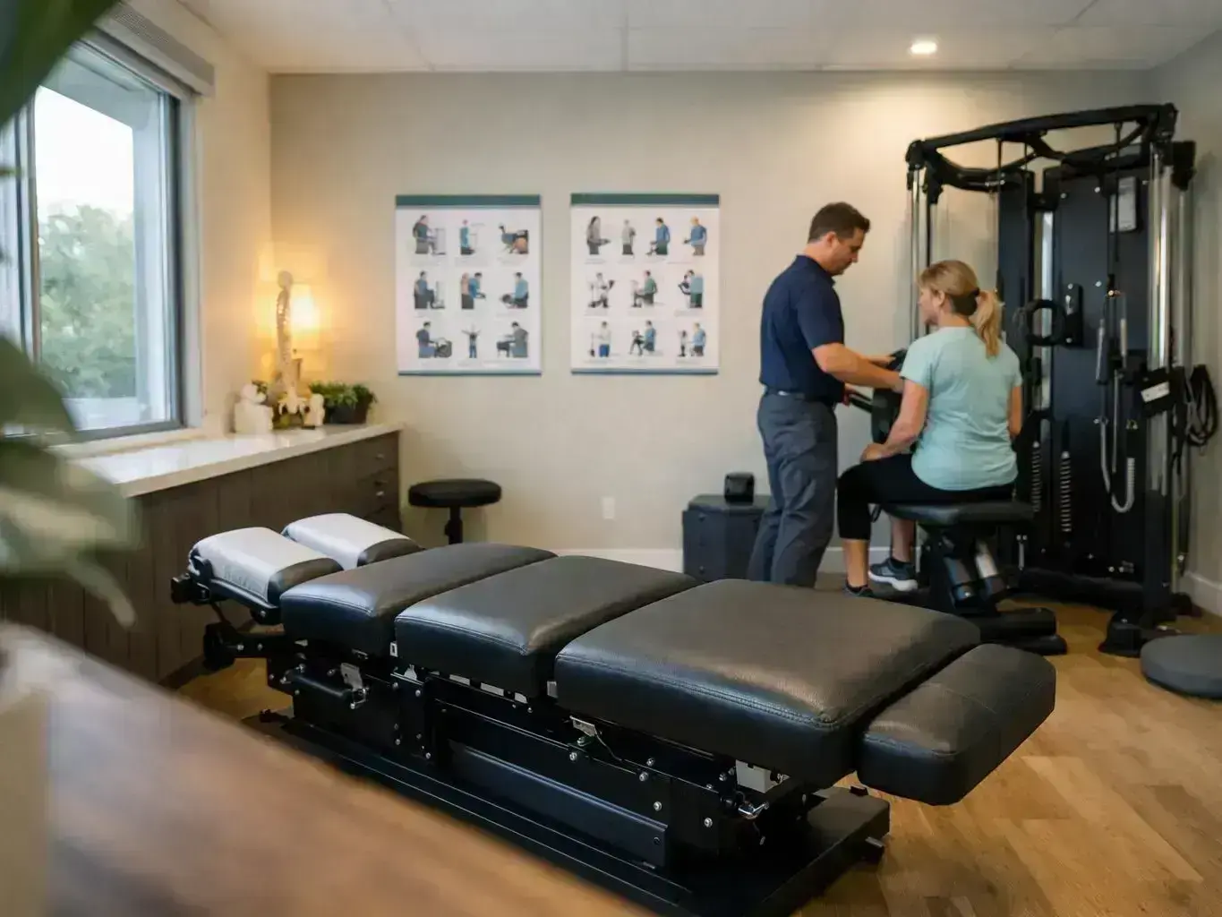 Electrical Muscle Stimulation in Chiropractor—McDonough